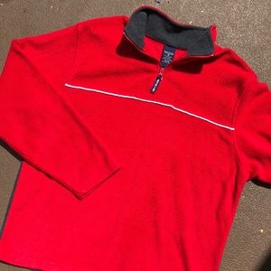 Vintage Nautica Jeans Co Half Zip Fleece Polo
